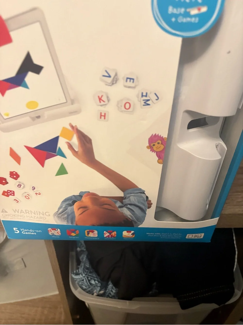 Genius Kit Educational Game Set for Kids - White/Blue. Unused